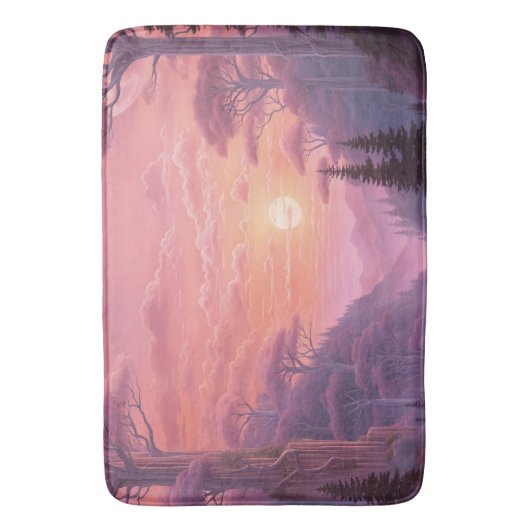 Pastel Sunset Badmat (Voorkant Verticaal)