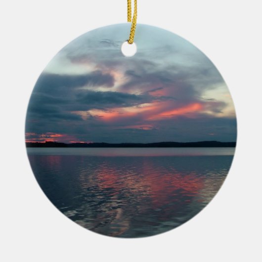 Pastel Sunset Custom ornament (Voorkant)