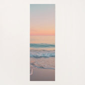 Pastel Sunset Custom  Yogamat (Achterkant)