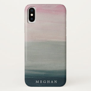 Pastel Sunset   Monogram iPhone-geval Case-Mate iPhone Case