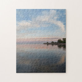 Pastel Sunset on Lake Ontario Legpuzzel