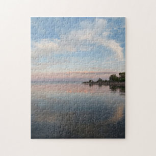 Pastel Sunset on Lake Ontario Legpuzzel