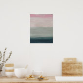 Pastel Sunset Poster (Keuken)