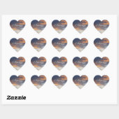 Pastel Sunste Heart Stickers (Vel)
