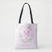 Pastel Sweet Holiday Treats with Bows Tote Bag (Voorkant)