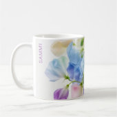Pastel Sweet Pea Symphony Koffiemok (Links)