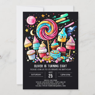 Pastel Sweet Viering Verjaardag Kaart