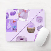 Pastel Sweets Aesthetic Mouse Pad Muismat (Met muis)