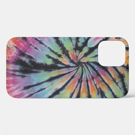 Pastel Swirl Spiral Tie Dye Case-Mate iPhone Case (Achterkant (horizontaal))