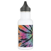 Pastel Swirl Spiral Tie Dye Waterfles (Links)