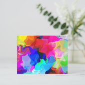 Pastel Swirls Briefkaart (Staand voorkant)