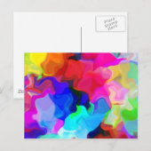 Pastel Swirls Briefkaart (Voorkant / Achterkant)