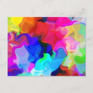 Pastel Swirls Briefkaart