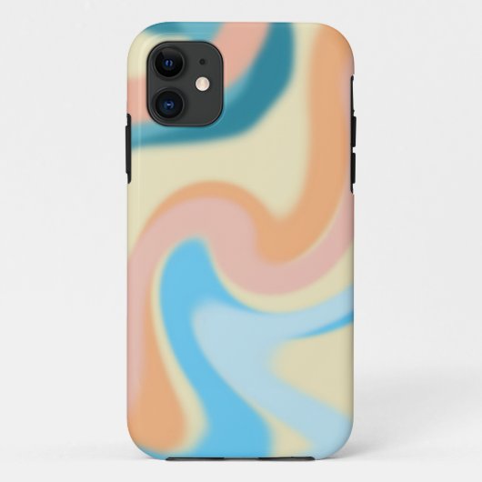 Pastel Swirls Case-Mate iPhone Case (Achterkant)