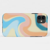 Pastel Swirls Case-Mate iPhone Case (Achterkant (horizontaal))