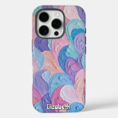 Pastel Swirls Creëer Calm Waves Case-Mate iPhone Case (Achterkant)