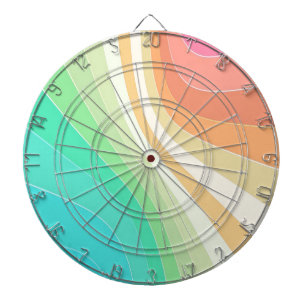 Pastel Swirls Dartbord