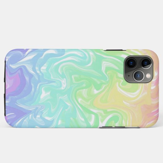 Pastel Swirls Design Case-Mate iPhone Case (Achterkant (horizontaal))