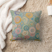 Pastel Swirls Kussen (Deken)
