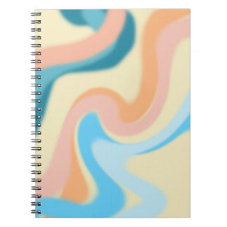 Pastel Swirls Notitieboek
