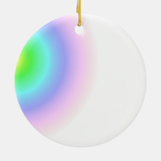 Pastel Swirls Ornament (Achterkant)