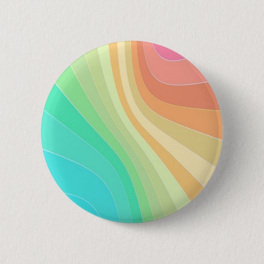 Pastel Swirls Ronde Button 5,7 Cm (Voorkant)