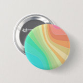 Pastel Swirls Ronde Button 5,7 Cm (Voorkant /achterkant)