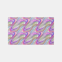 Pastel Swirlscape Tapijt