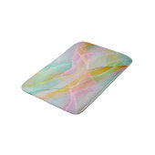Pastel Symphony of Floating Sheer Ribbons Badmat (Gekanteld)