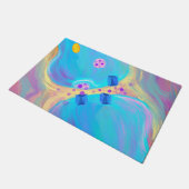 Pastel Synaps Deurmat (Schuin)