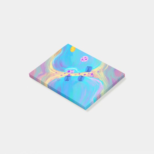 Pastel Synaps Post-it® Notes (Schuin)