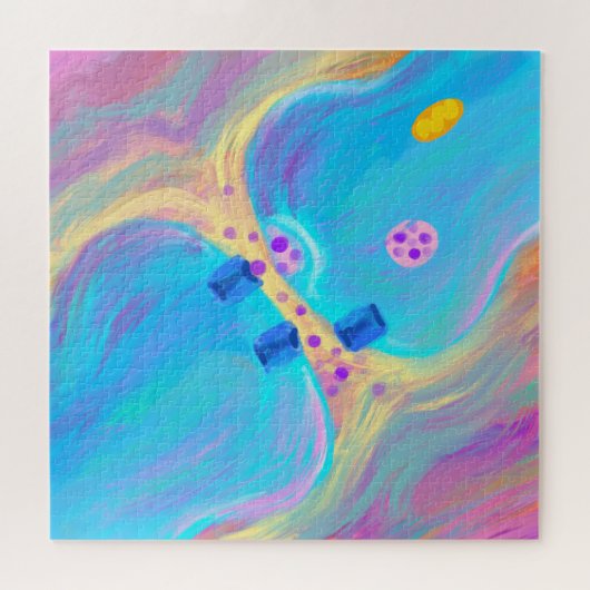 Pastel Synapse Legpuzzel (Horizontaal)