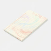 Pastel takenlijst ( Checklist) Post-it® Notes (Schuin)