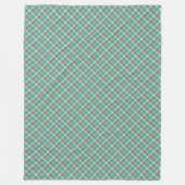 Pastel Tartan Deken voor Soft Holiday Comfort (Voorkant)