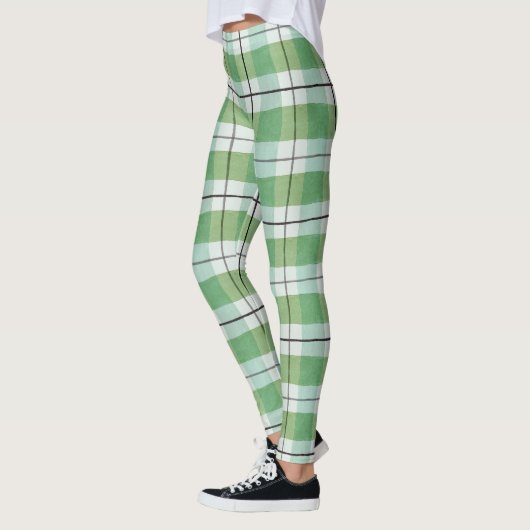Pastel Tartan Patroon leggings (Links)