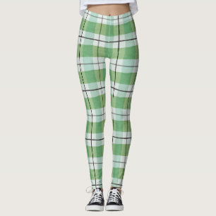 Pastel Tartan Patroon leggings