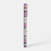 Pastel Tartan Plaid Pattern Design iPhone 16 Hoesje (Rechterkant)