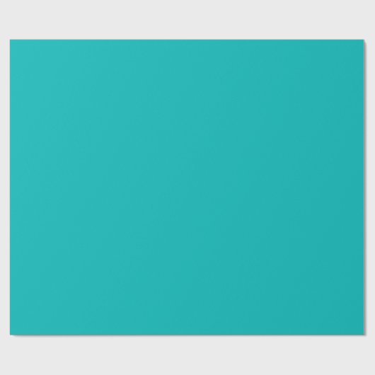 Pastel Teal Cadeaupapier (Vlak)