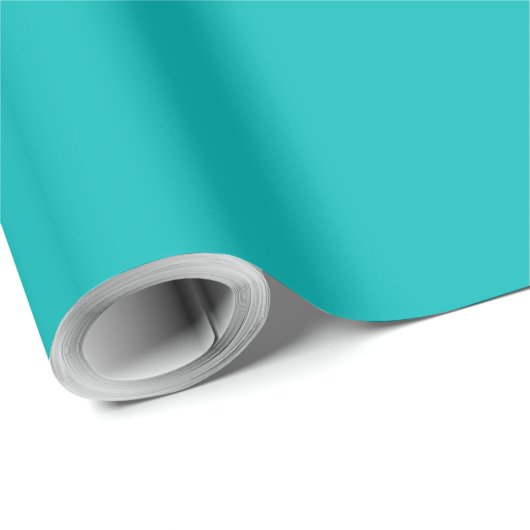 Pastel Teal Cadeaupapier (Rol Hoek)