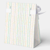 Pastel Teddy Bear Birthday  Bedankdoosjes (Achterkant)