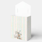Pastel Teddy Bear Birthday  Bedankdoosjes (Geopend)