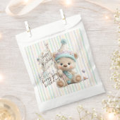 Pastel Teddy Bear Birthday  Bedankzakje (Geknipt)