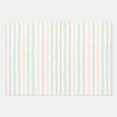 Pastel Teddy Bear Birthday  Inpakpapier Vel (Voorkant 2)