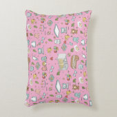 Pastel teddybeer eend decoratieve babyspeelkamer k accent kussen (Voorkant(Verticaal))