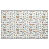 Pastel Teddybeer Eend Decoratieve Stof (Yard (91,4 cm))