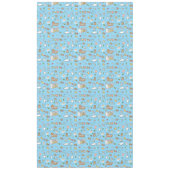 Pastel Teddybeer Eend Naadloze Tafelkleed (Voorkant)