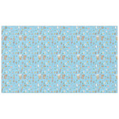 Pastel Teddybeer Eend Naadloze Tafelkleed (Voorkant (Horizontaal))
