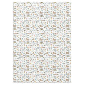 Pastel Teddybeer Eend Naadloze Tafelkleed (Voorkant)