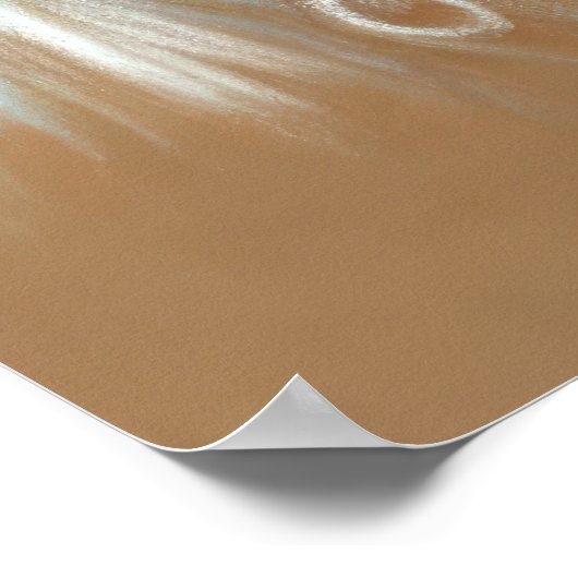 Pastel Tekening 1920's Bruid Poster (Hoek)