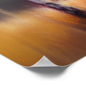 Pastel Tekening Berkenboom Bos Poster (Hoek)